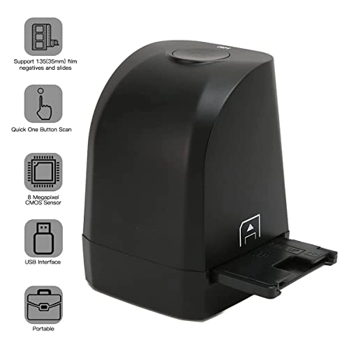 Film Scanner - 35mm/135mm 8 Mega pixel 2400dpi