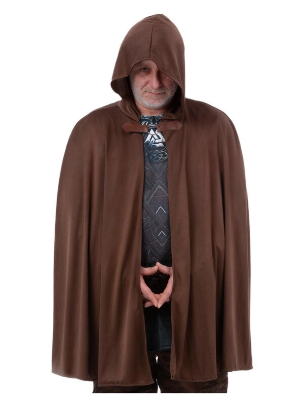 Party Zone Hooded Cape - medium length unisex