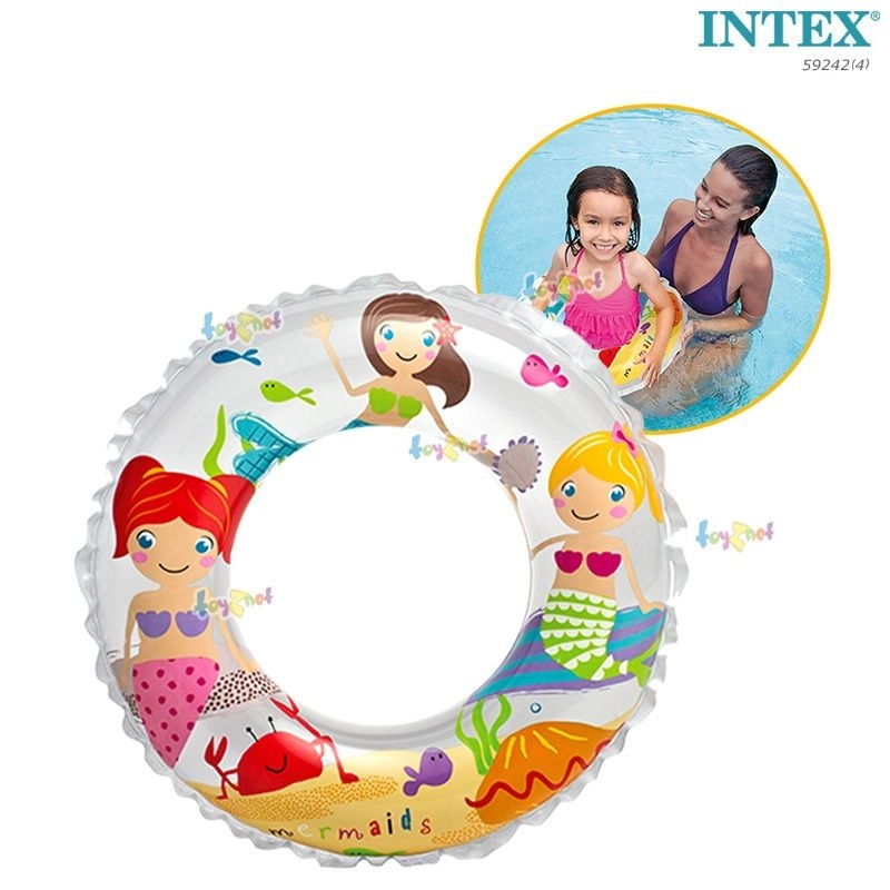 Intex Inflatable Swimming Ring - Ocean reef 61 cm