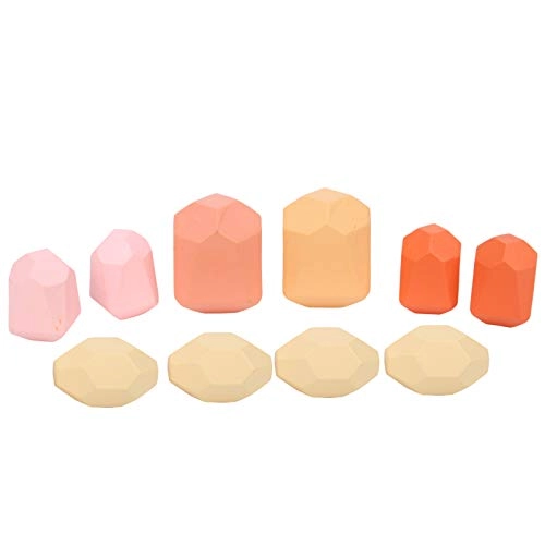 Wooden Stacking Stones - 3 years+ 10 pieces