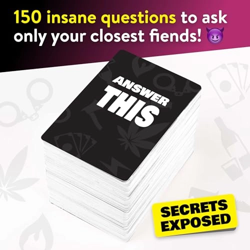 Answer This: How Well Do You Really Know Your Friends? - Card Game