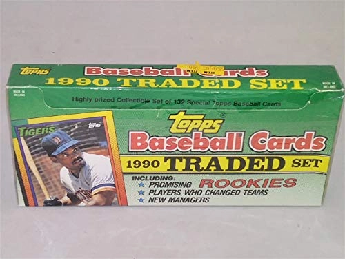 1990 Baseball Traded Long Box Factory Set - 132pcs