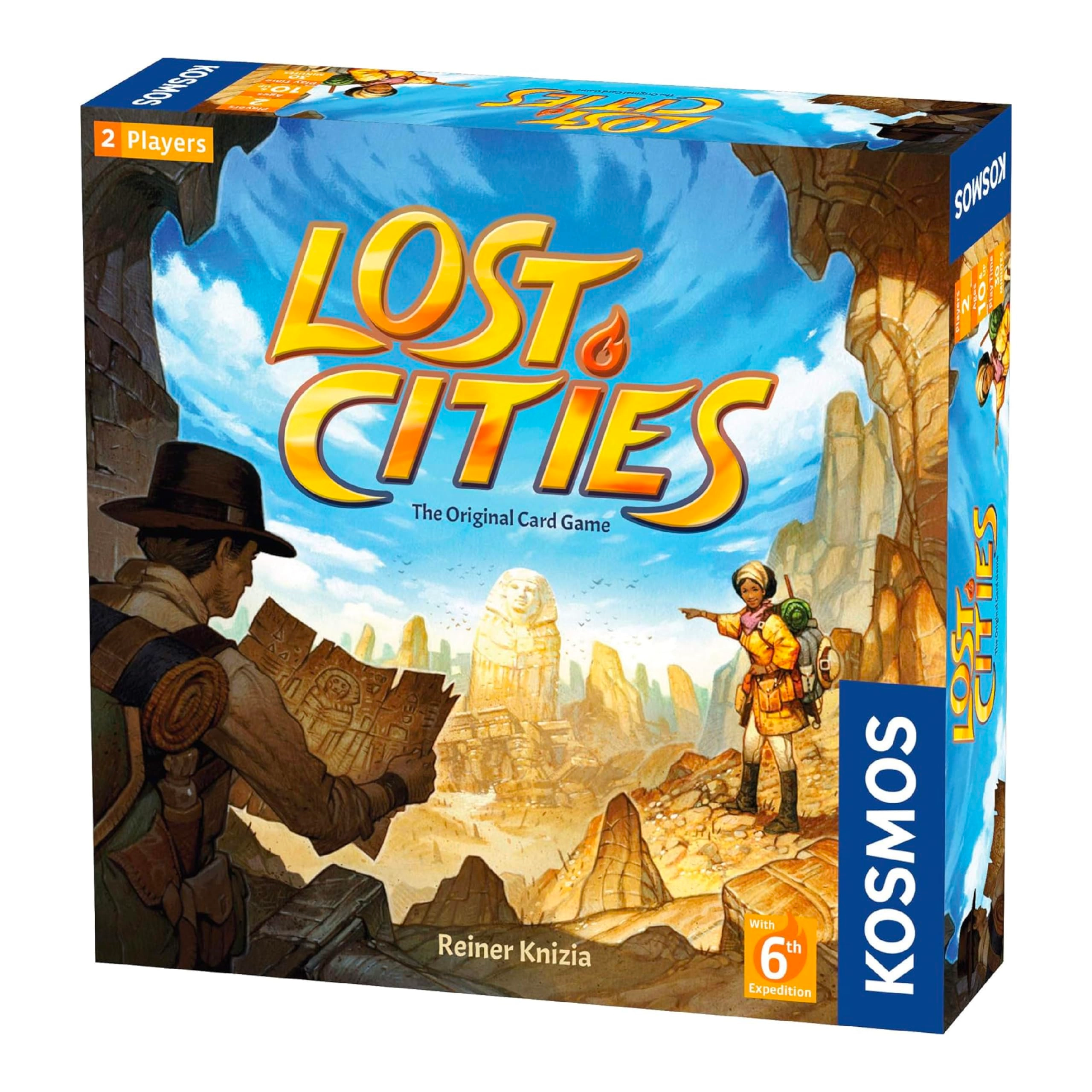 Lost Cities - 6th Expedition Two-Sided Board - Card Game