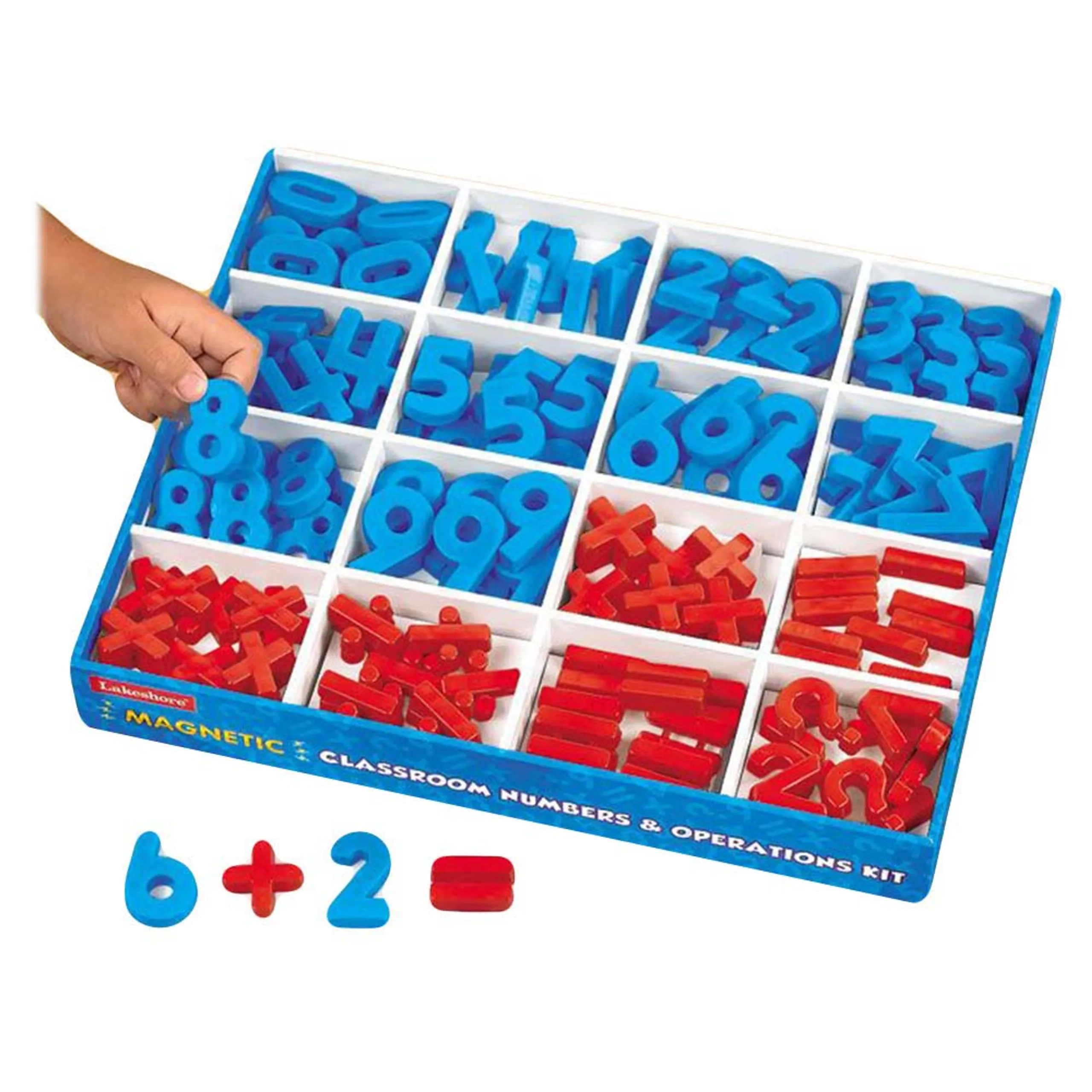 Lakeshore Classroom Magnetic Numbers & Operations Kit - 5 years+ 160 pieces