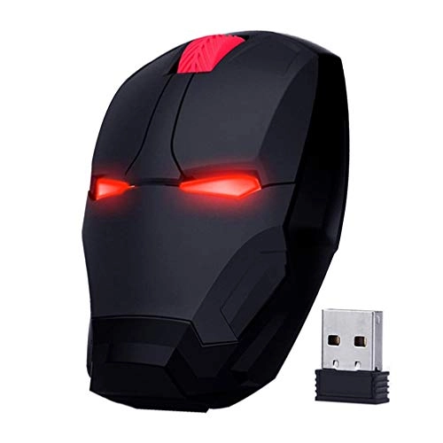 Wireless Iron Man Mouse - USB