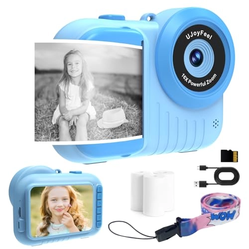 Kids Instant Print Camera - 3.5IN Screen 16 x
