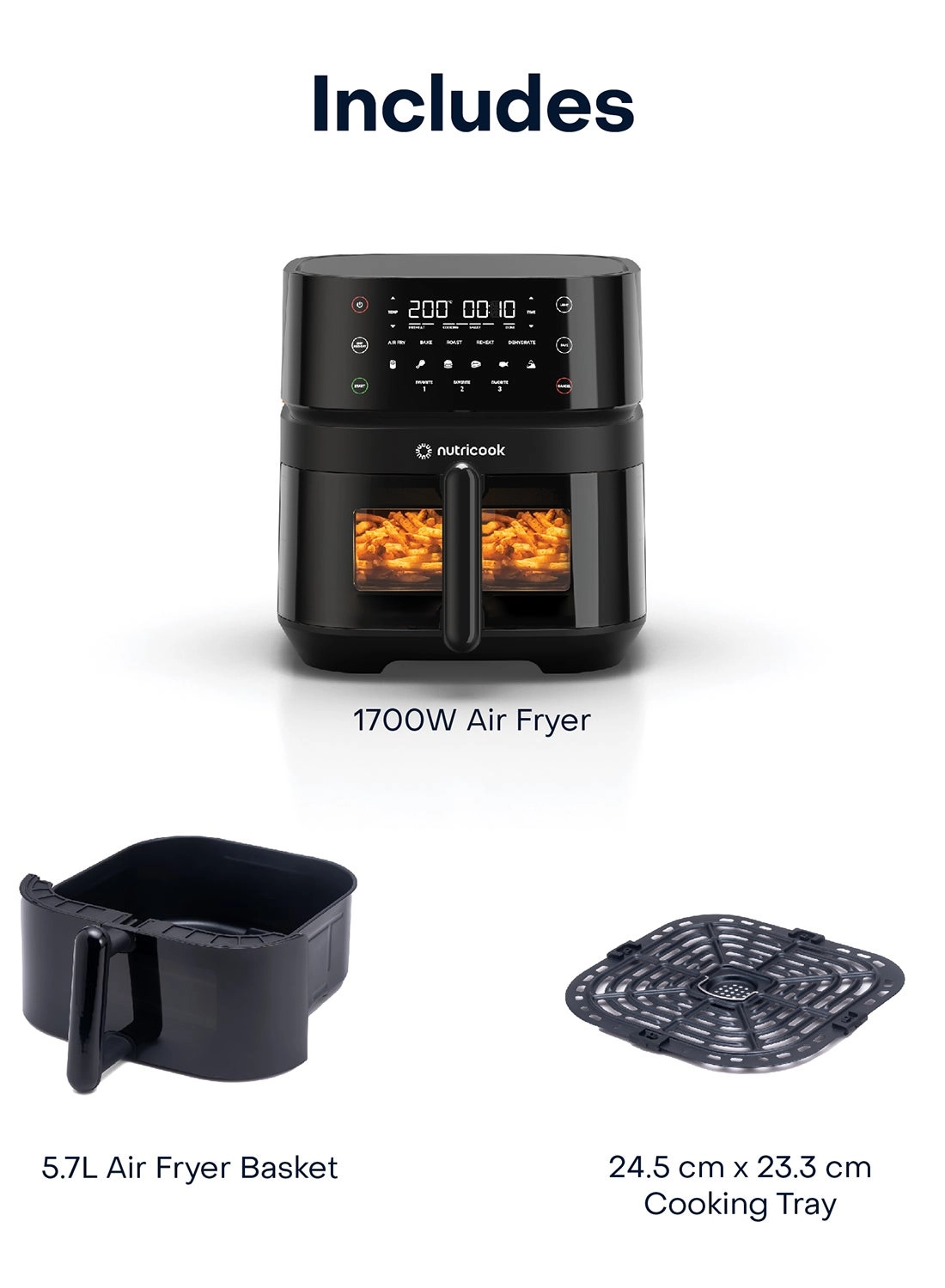 Air Fryer 3 Vision NC-AF357Vcombo