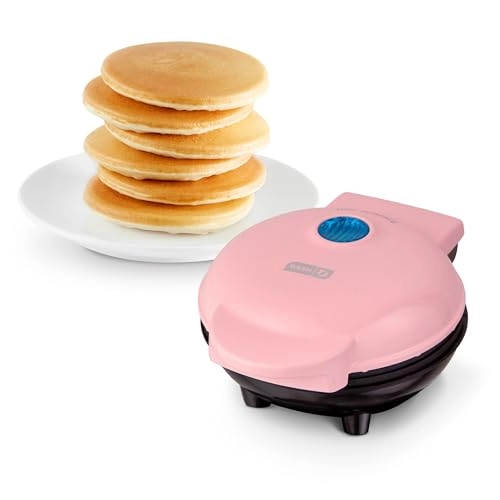 Mini Maker Electric Round Griddle - 4 Inch 350 watts Aqua