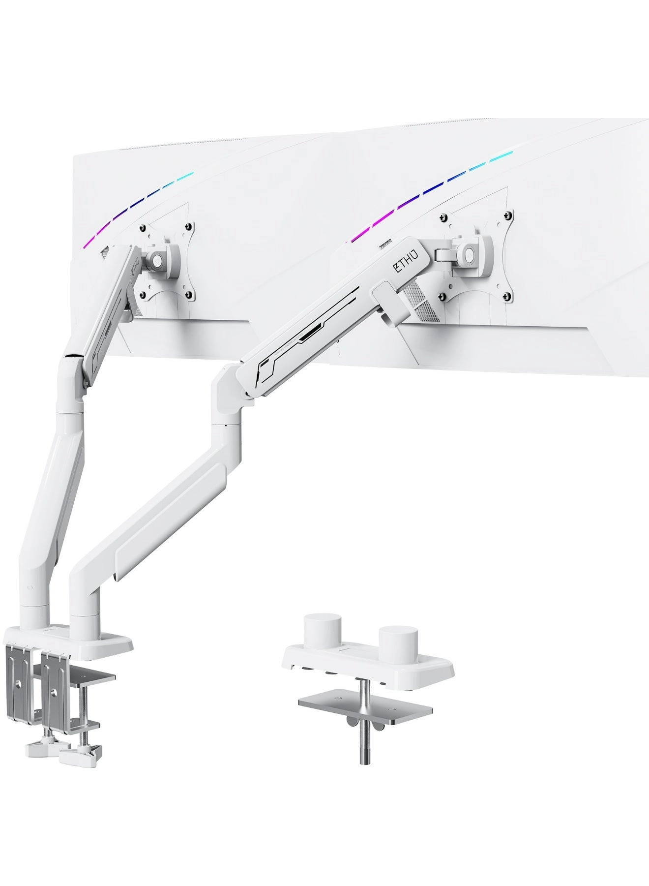 Dual Monitor Arm - Dual 17-35" 75mm 100mm