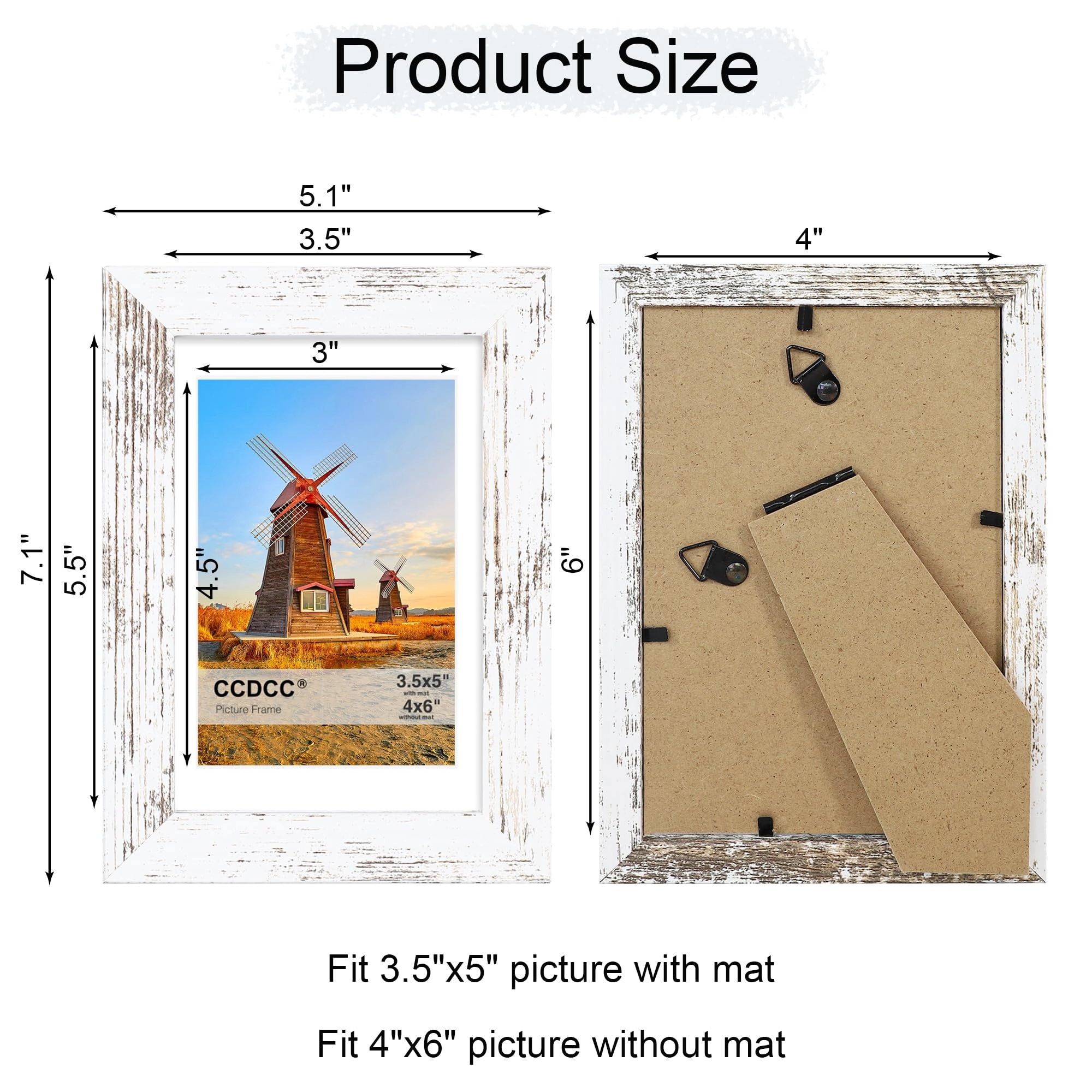 Picture Frame - 4x6 Pack