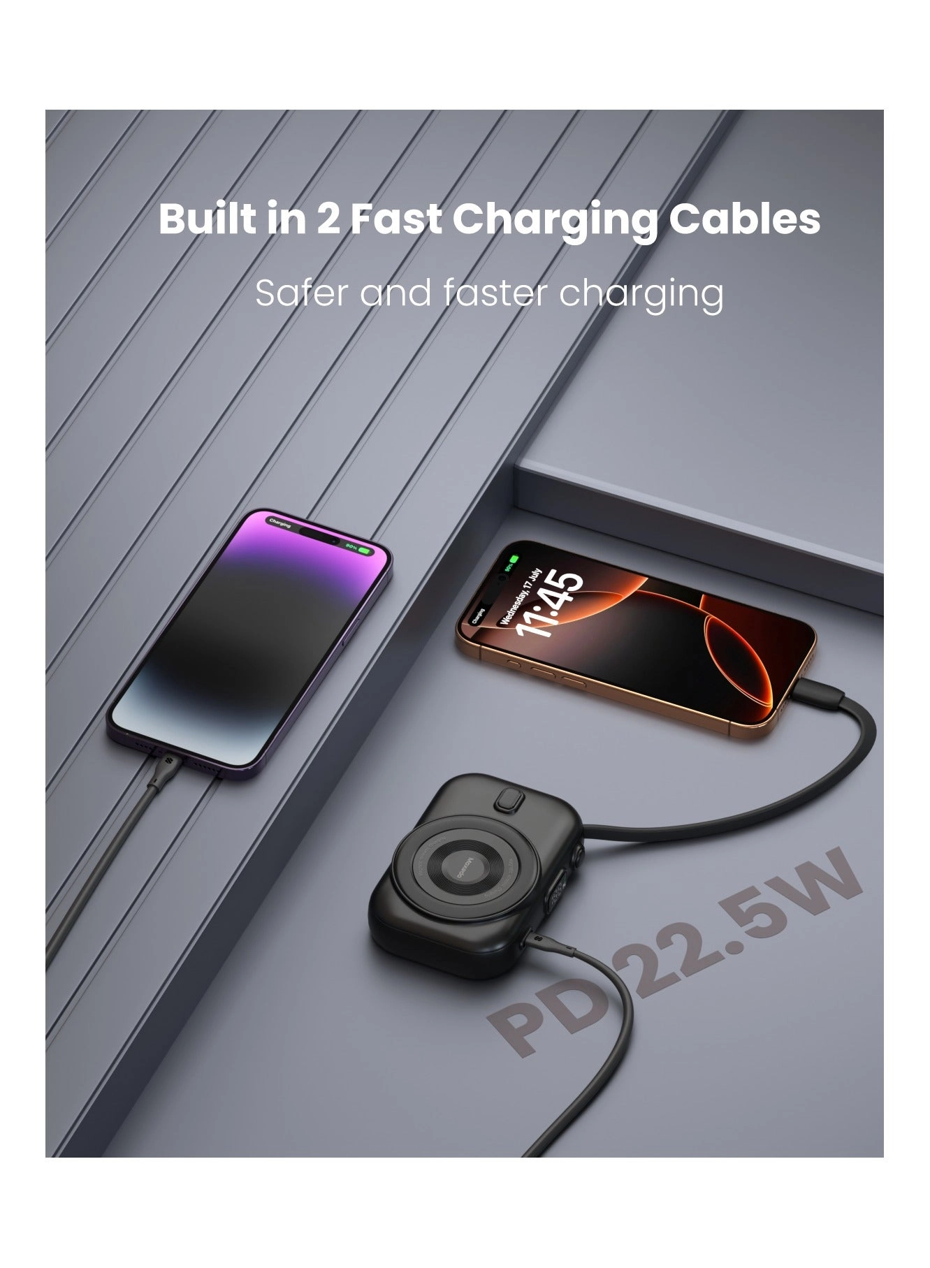 MX-PBH035-DS - 10000 mAh 22.5 W + Charging Dock - 15W