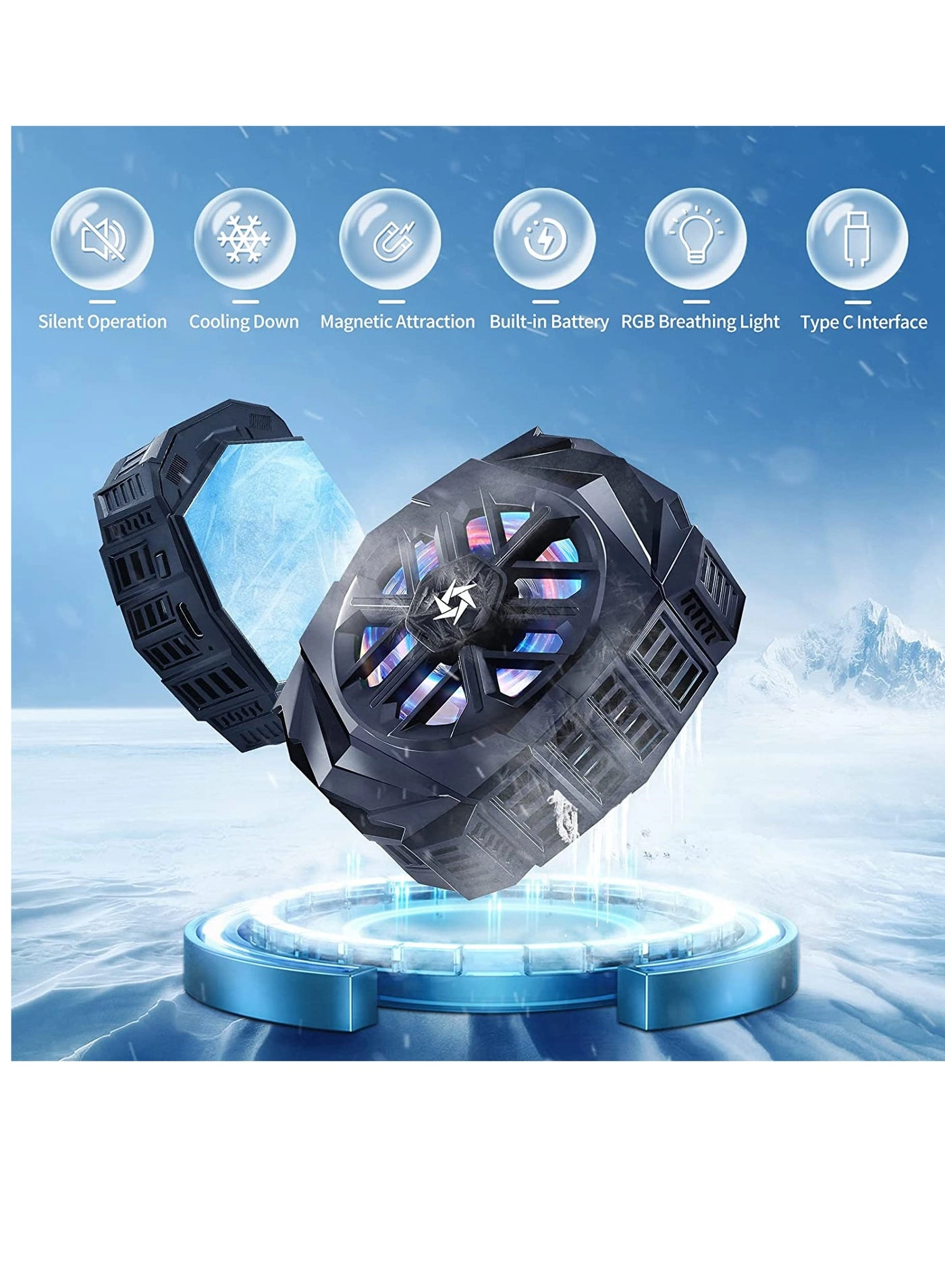 Phone Cooler - Magnetic Semiconductor Cooling