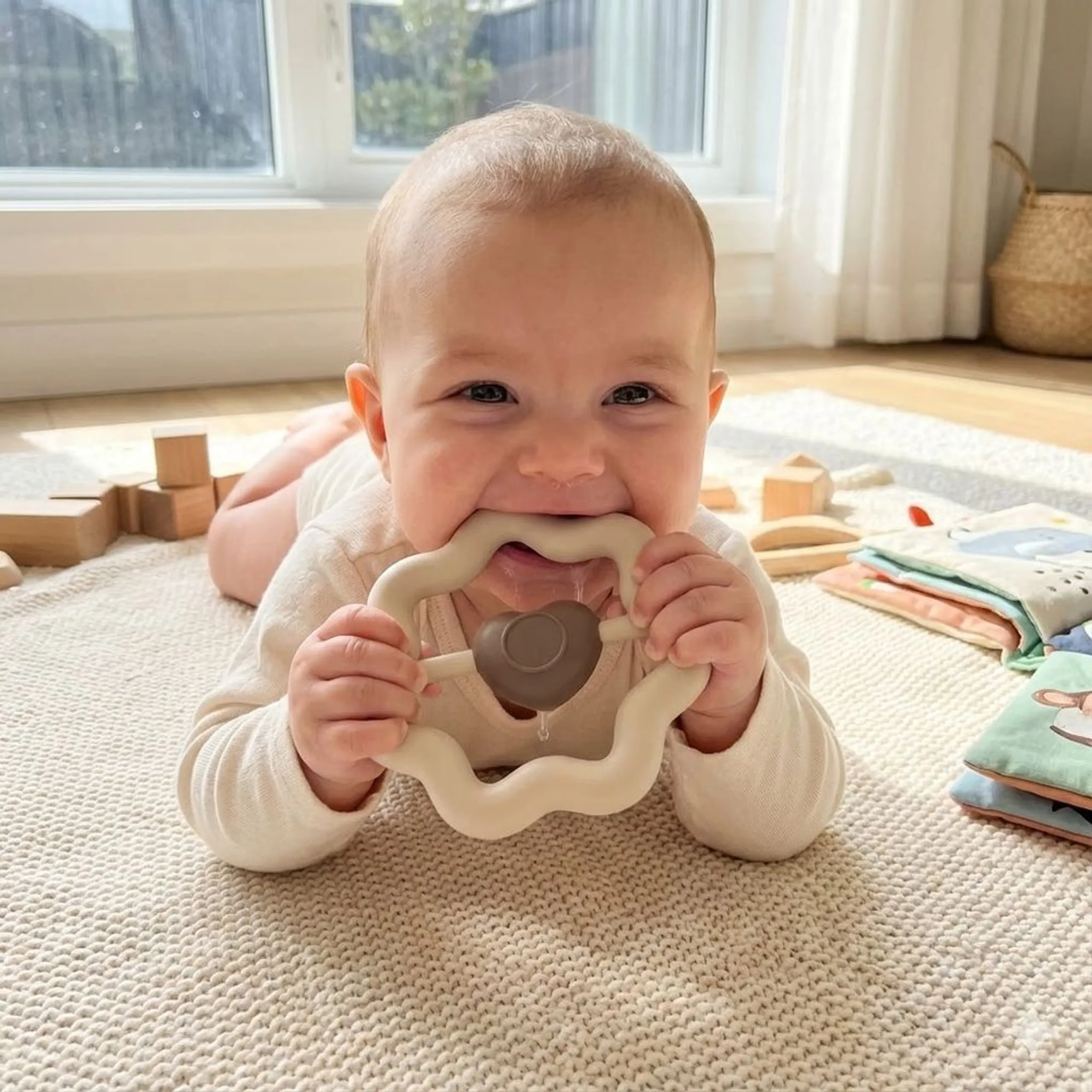 Baby Rattle Bear - 0 months Bear-Shaped