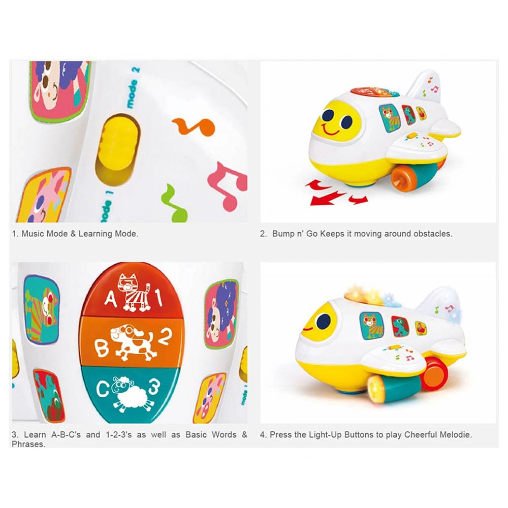 Bump 'n Go Learning Plane - 12 months+