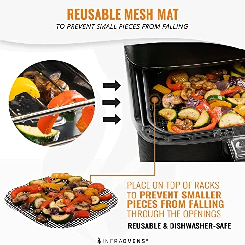 Air Fryer Skewer Rack Grate - Stainless Steel