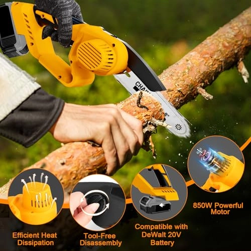 Cordless Mini Chainsaw - 650W