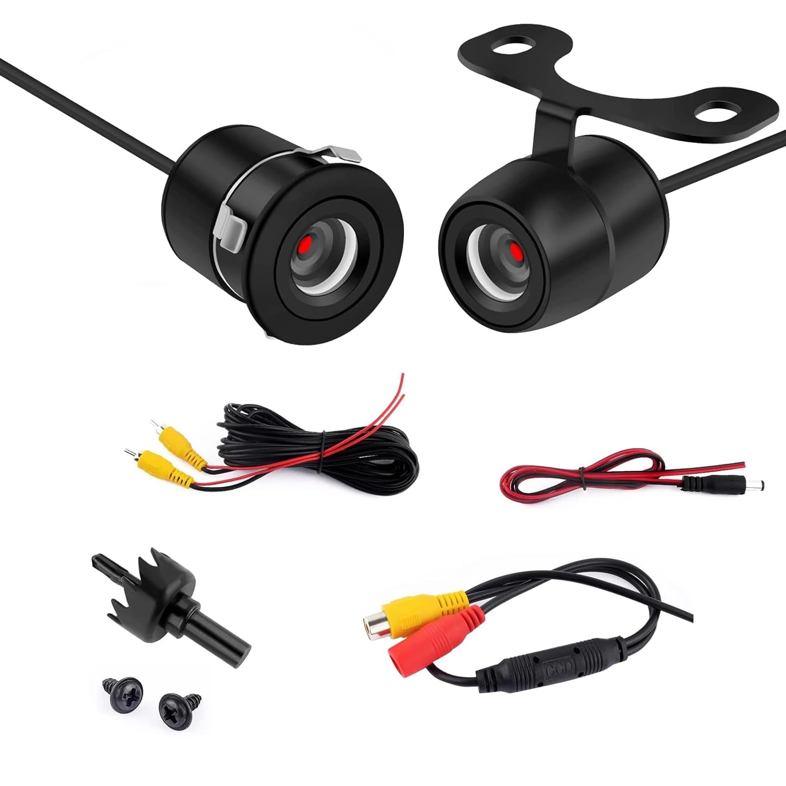 Grandi Car Backup Camera - Night Vision RCA 1080p