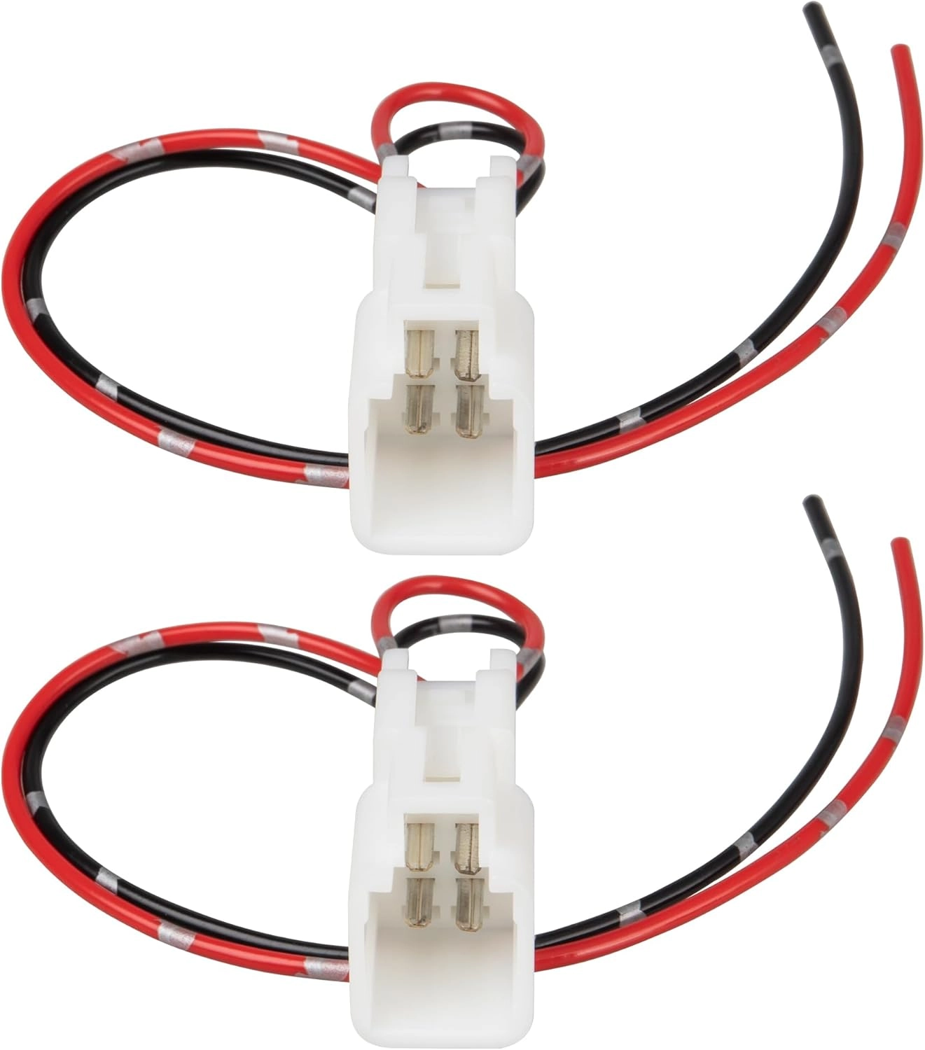 NuIth Front Speaker Wiring Harness Adapter - Toyota 4Runner Tacoma Tundra Sequoia