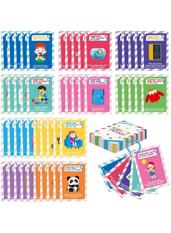Indoor Scavenger Hunt Cards - Toddlers 56 pieces