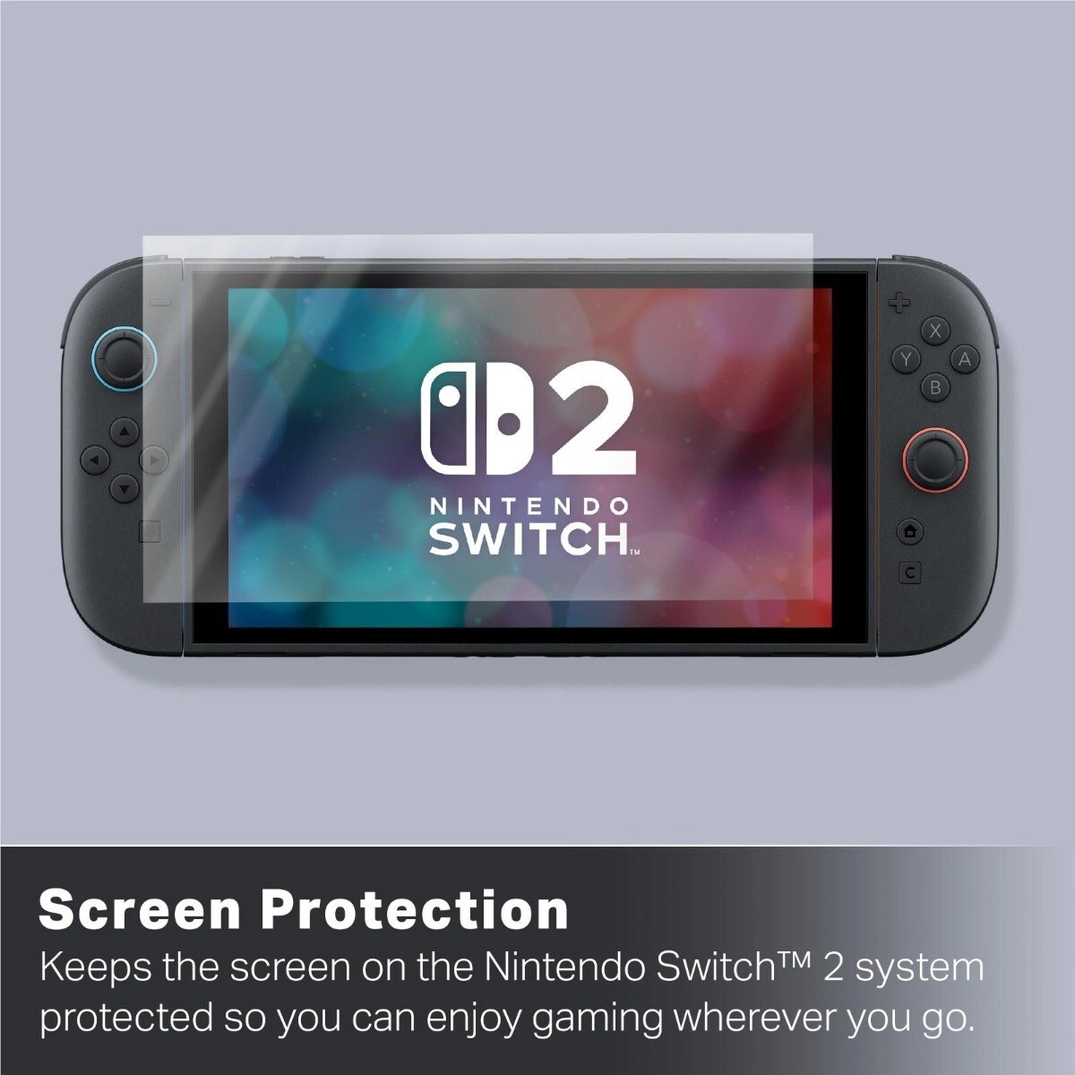 Clear Screen Protector for Nintendo Switch 2 - 2 Pack