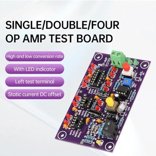 Operational Amplifier Test Module - 100mA DC12V
