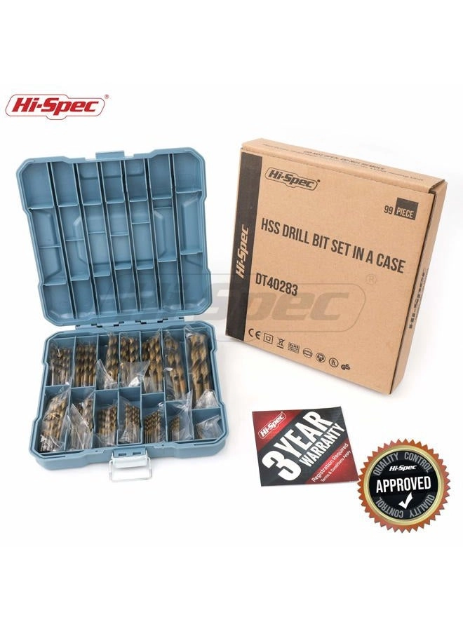 99 Forets - HSS4241 99 pieces 1.0 to 10.0mm