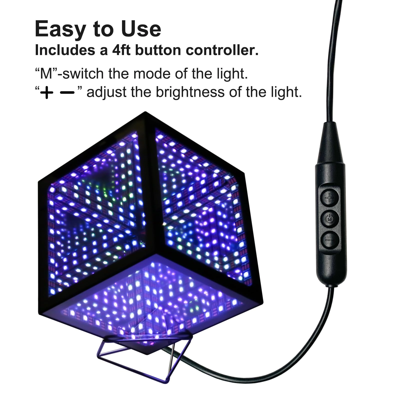 Infinity Hyper Cube - Corded Electric Multicolor