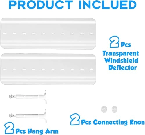 Central AC Air Flow Deflector