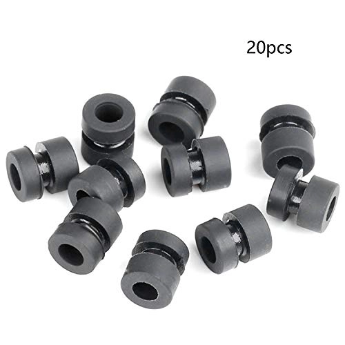 M3 Damping Ball - 20pcs Black 4.5mm