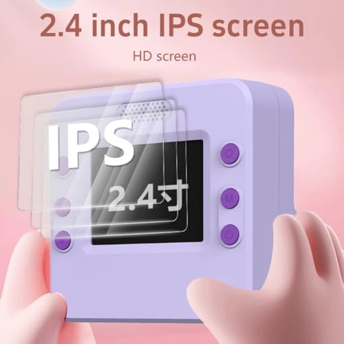 Kids Thermal Print Camera - 2.4 Inches 200dpi