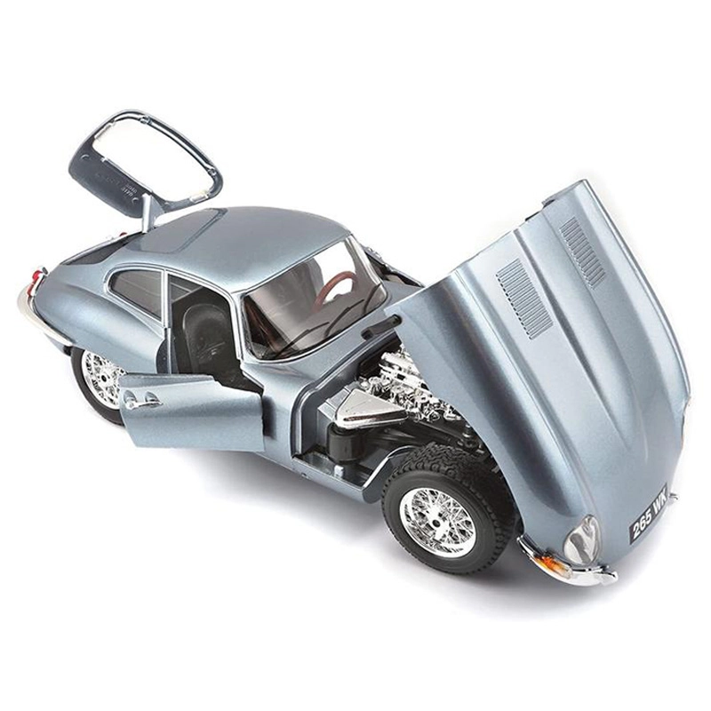 Bburago Jaguar E Coupe - 1:18 1961 Blue