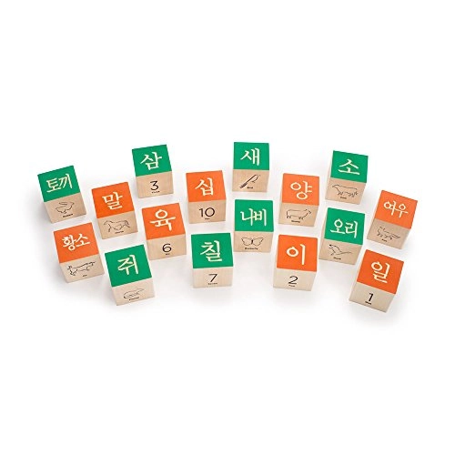 Korean Language Box - 24 months and up 32 pieces