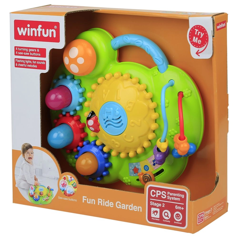 Fun Ride Garden Musical Toy - Suitable for 6 months to 24 months