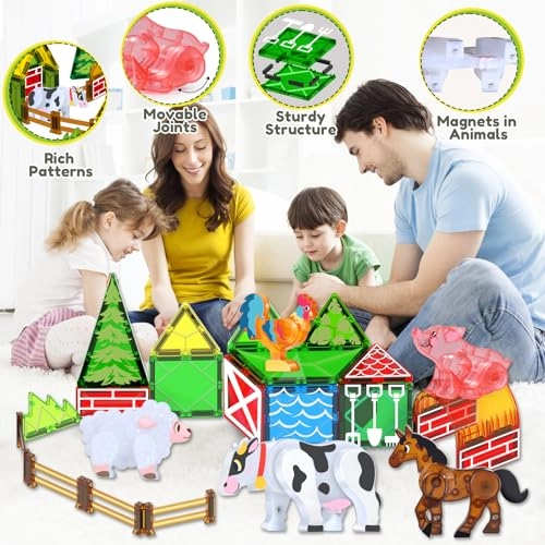 Magnetic Farm Animals - 30 pieces