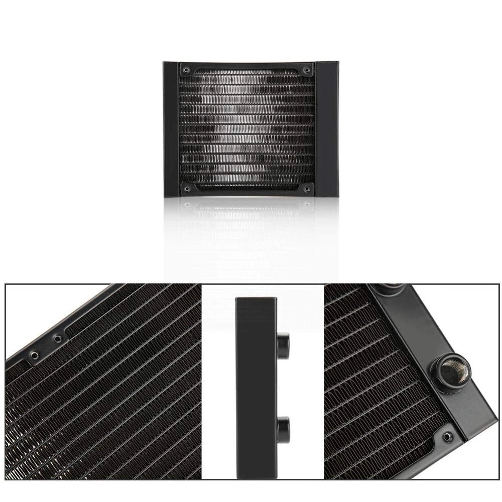 Aluminum Radiator - 12 Tubes G1/4 Thread