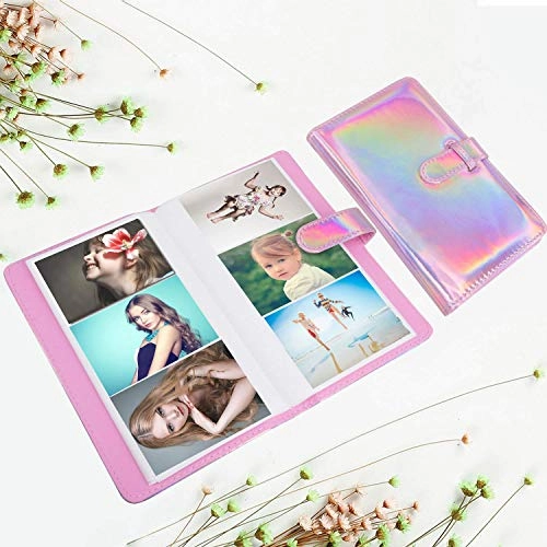 96 Pocket Mini Film PU Leather Photo Album - 96 85*54mm