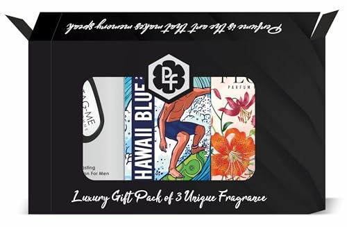 Trio Attar - Tag Me, Hawaii Blue & Flora 3 piece(s) Gift Set