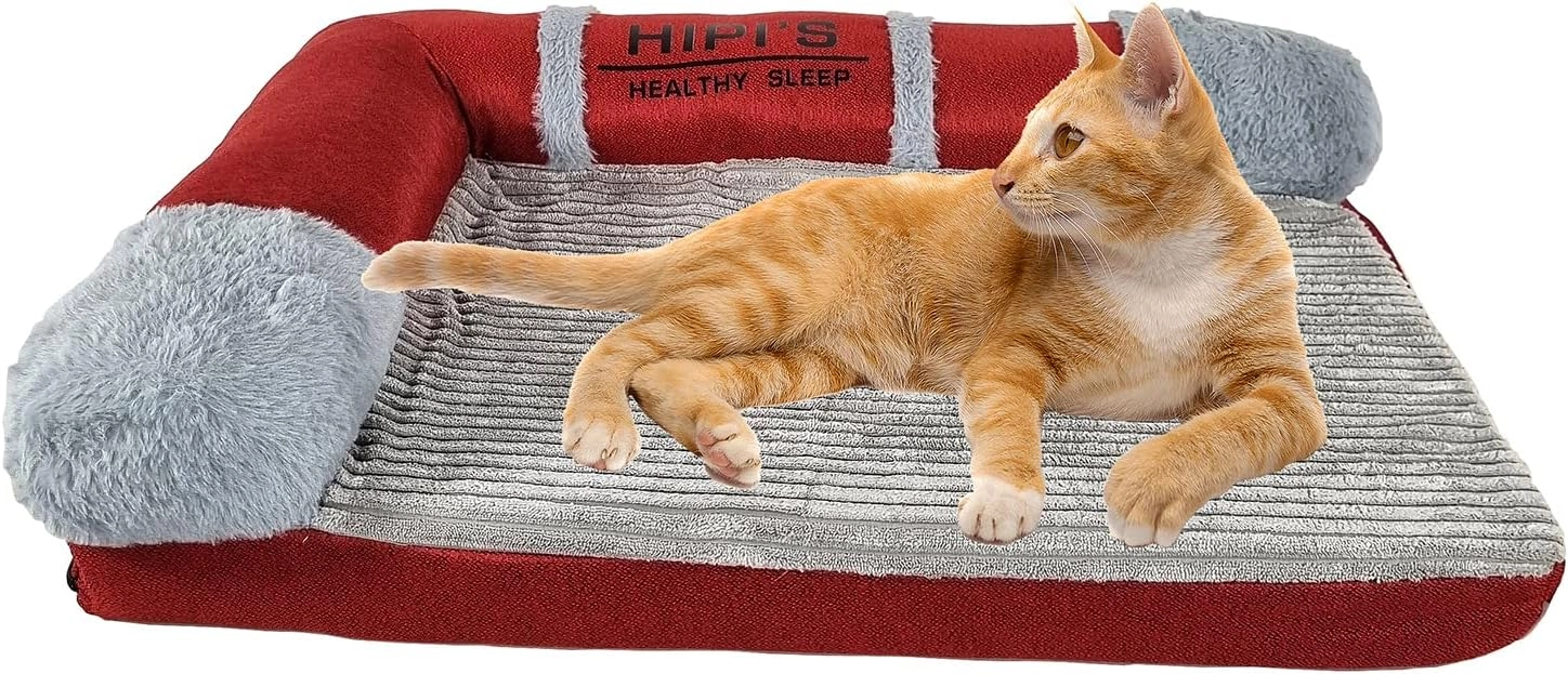 Memory foam dog bed - Orthopedic Small to medium 60 cm