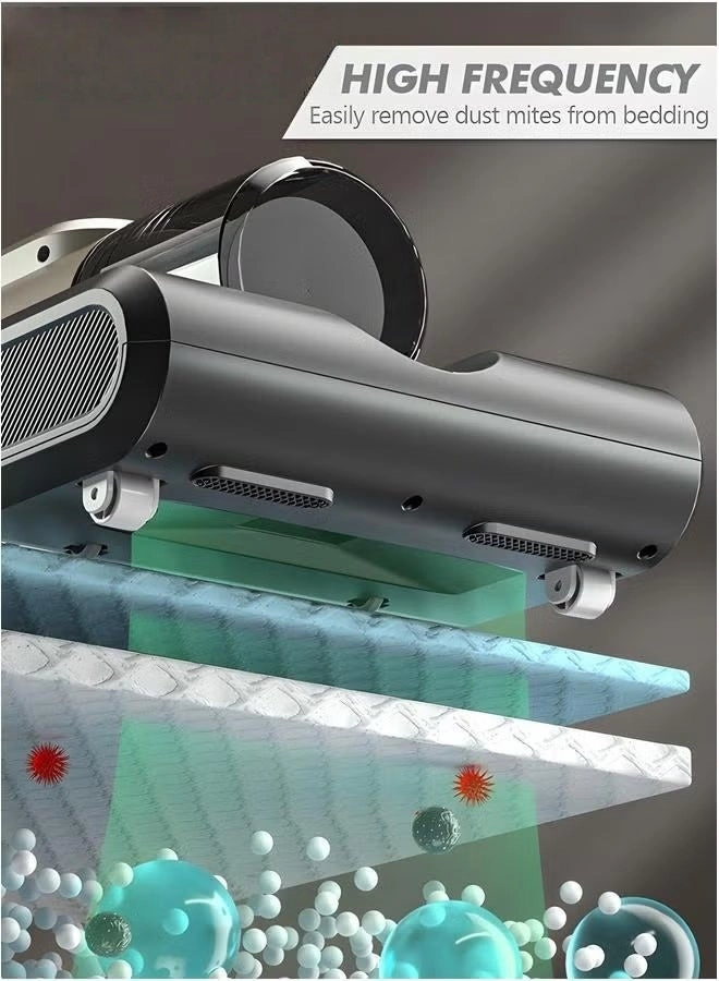 Bed UV Vacuum Cleaner - 12KPa Black