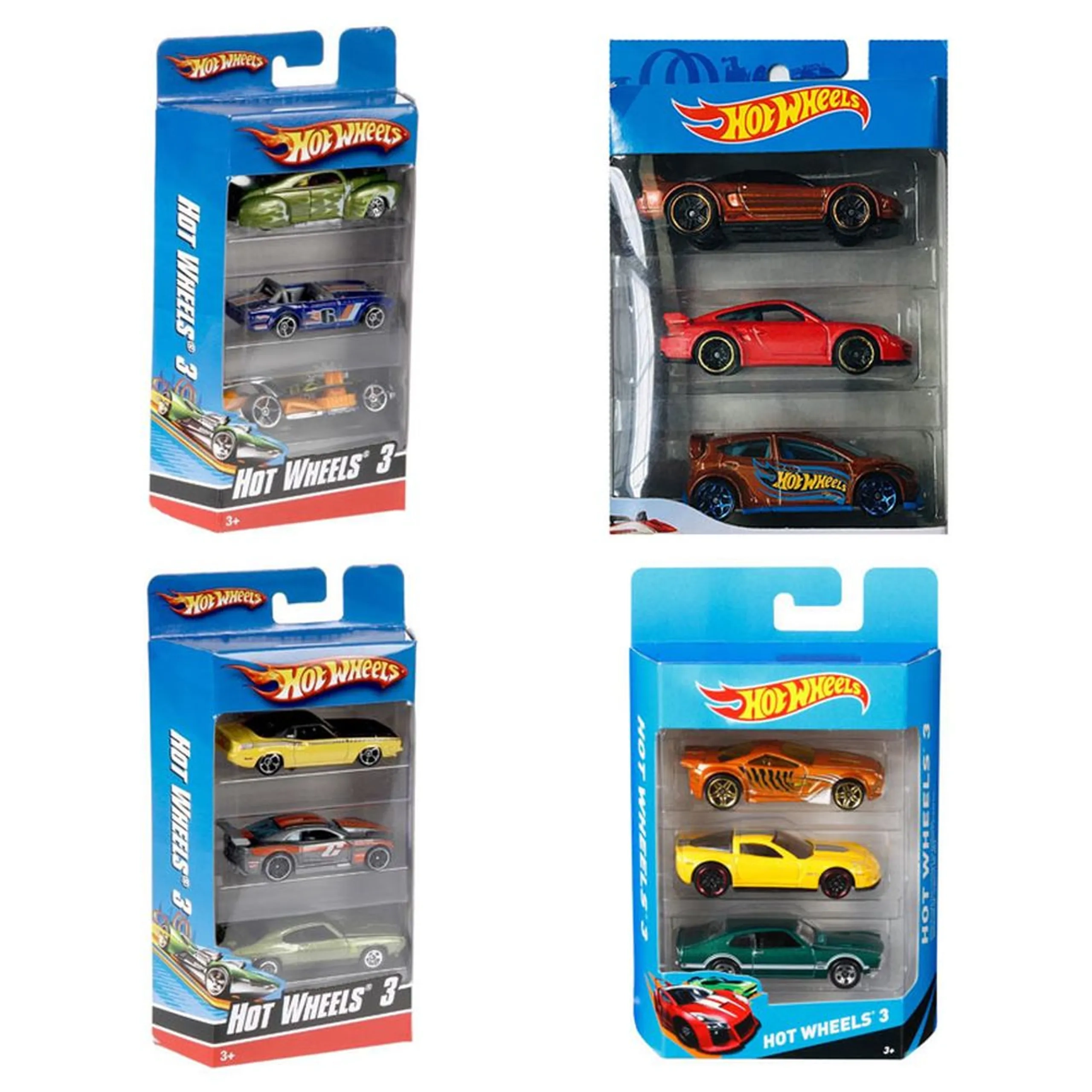 Mattel Basic Car - 1:64 3pcs