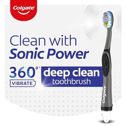 360 Vibrate Deep Clean - 2 Pack AAA Battery Operated