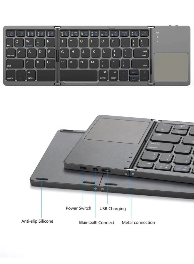 Foldable Bluetooth Keyboard - Wireless