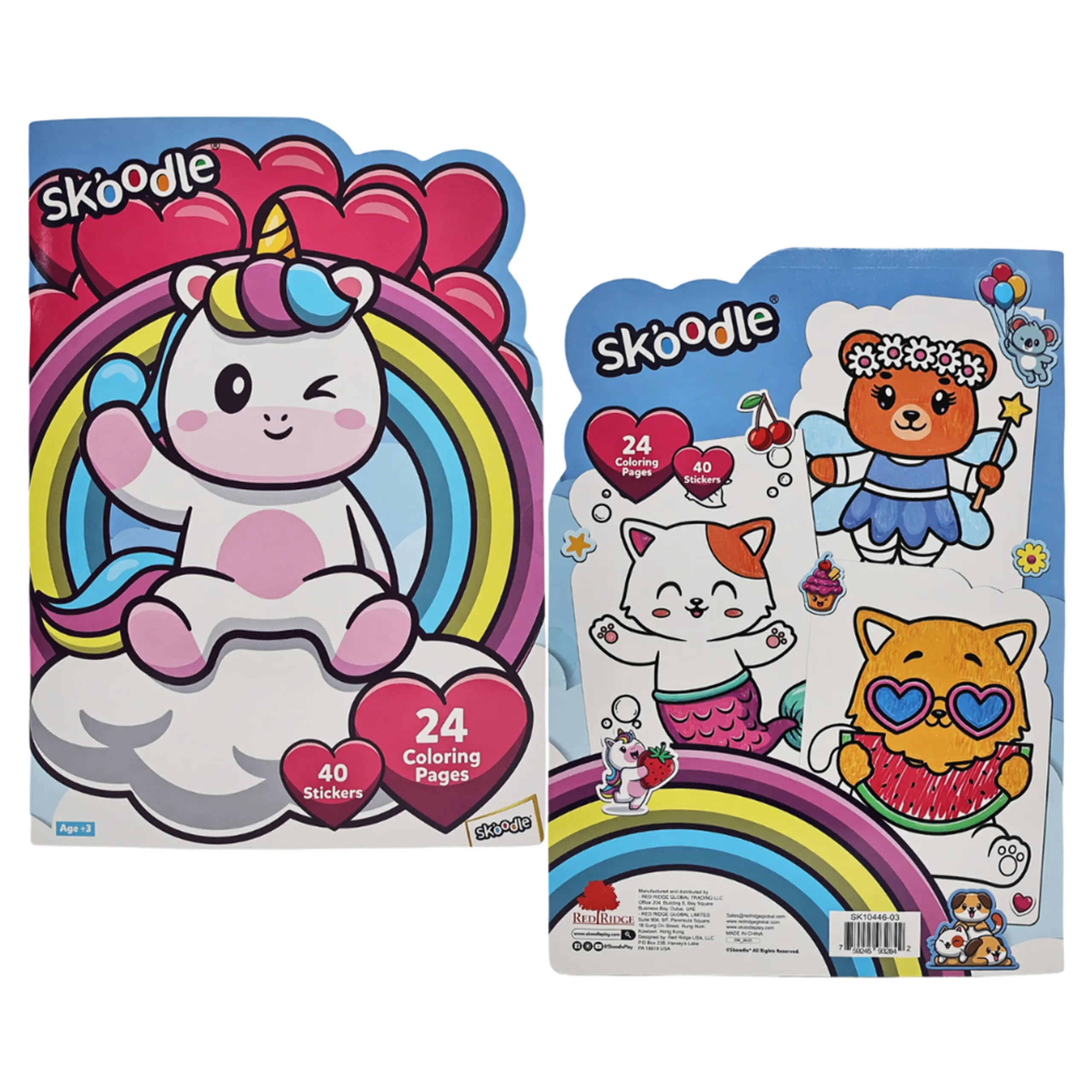 Unicorn Activity Sticker Book Coloring 40 pcs