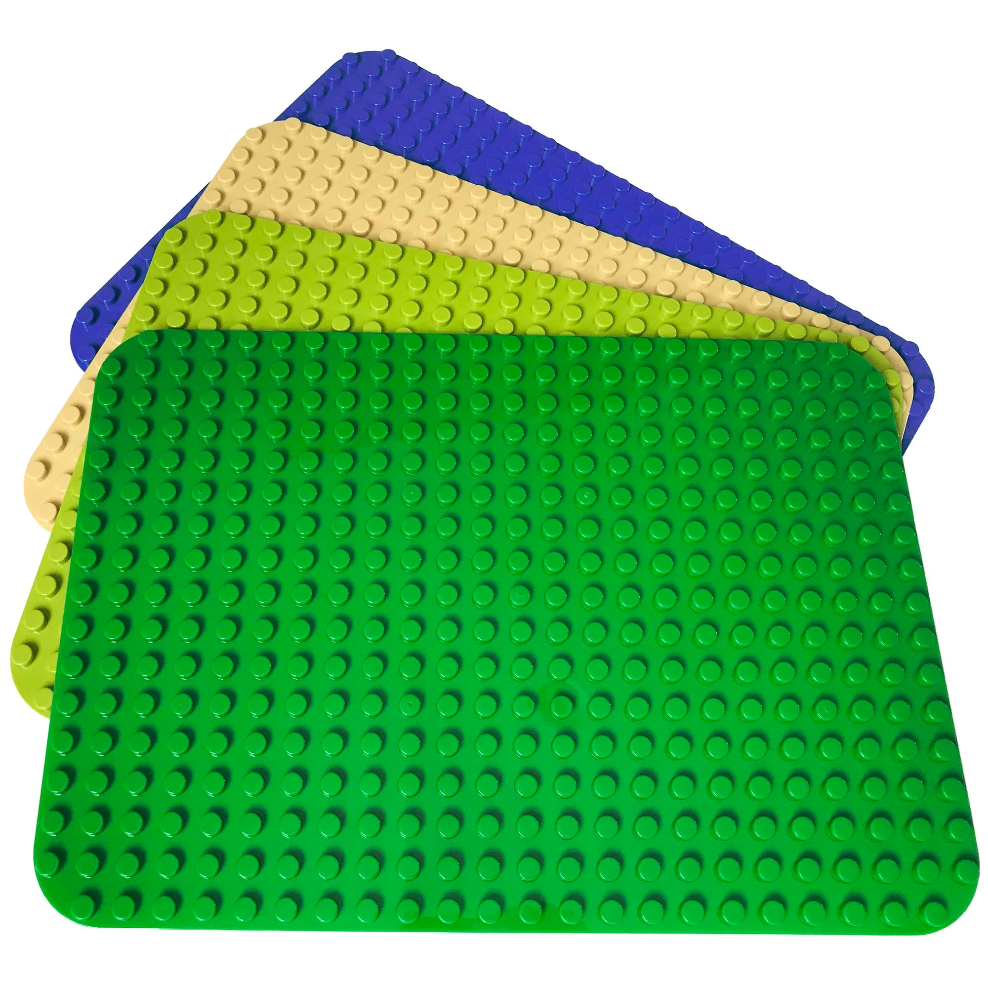 Apostrophe Games Building Block Base Plates 38.1X26.7cm - 4pcs