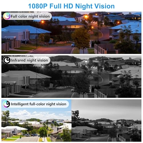 Wireless Outdoor Security Camera 1080p