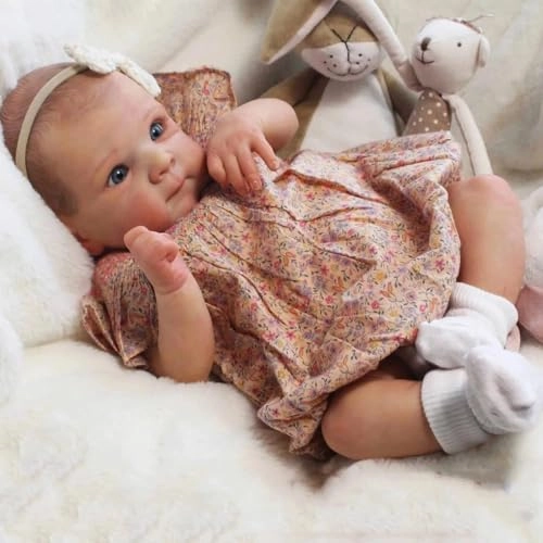 Bettie Reborn Baby Doll - 18 Inch Vinyl Girl Ages 3+