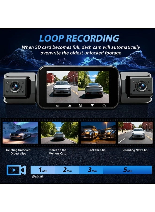 360 Car Dash Cam - 1080Px4