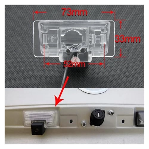 Rear View Camera - Night vision Wireless 1280 x 720 pixels