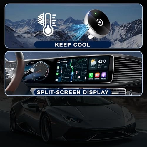 Wireless CarPlay Adapter - Bluetooth USB iPhone