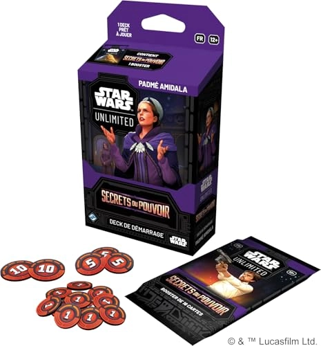 Star Wars: Unlimited: Secrets of Power Padmé Amidala Spotlight Deck - 50-Card Booster Pack